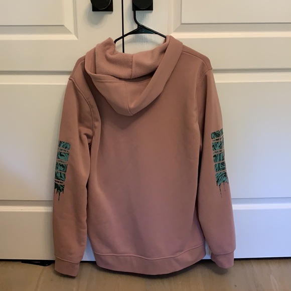 DUSTY ROSE DRIP HOODIE - Picture 3 of 6